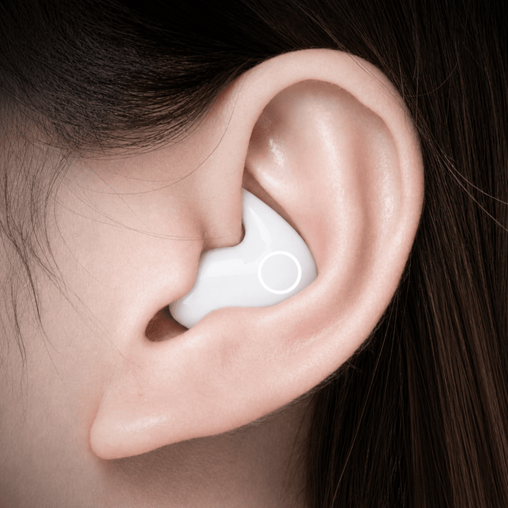 Ergonomic bluetooth headphones designed for secure sports fit