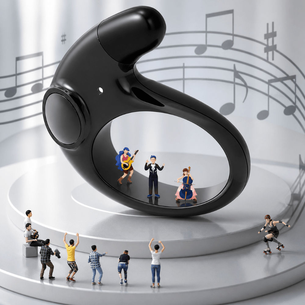 Unisex wireless bluetooth earbuds with active noise cancelling feature