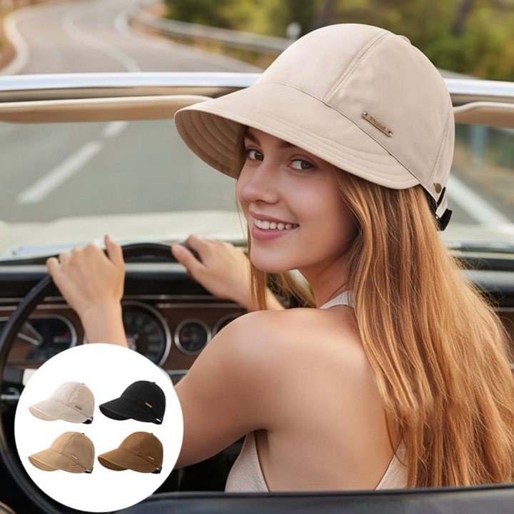 Fashionable sun hat for women ideal for vacation beach accessories and sports