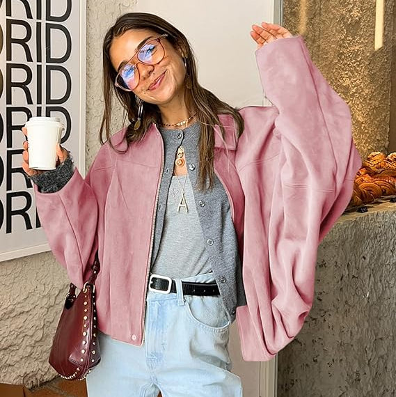 Harper | Women’s Oversized Bomber Jacket