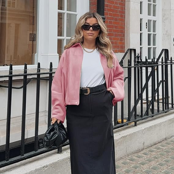 Harper | Women’s Oversized Bomber Jacket