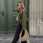 Harper | Women’s Oversized Bomber Jacket