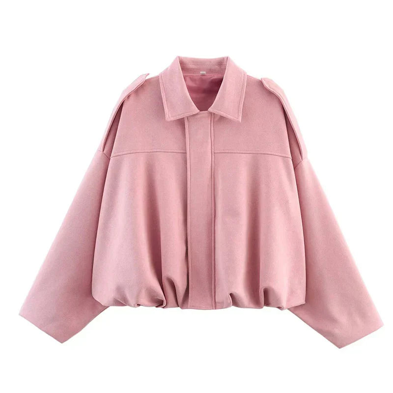 Harper | Women’s Oversized Bomber Jacket