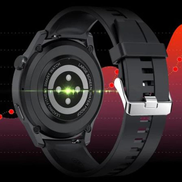 NFC payments feature active on the unisex smartwatch screen