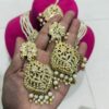 Jadau set Premium gold plated - Image 3
