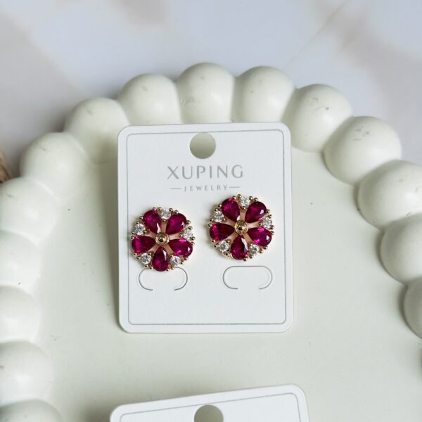 Beautiful Anti tarnish rose gold plated daily wear  earrings