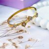 Golden Bracelet diamond shape style  Daily wear - Image 4