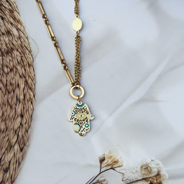 Evil eye neckpiece daily wear - Image 2